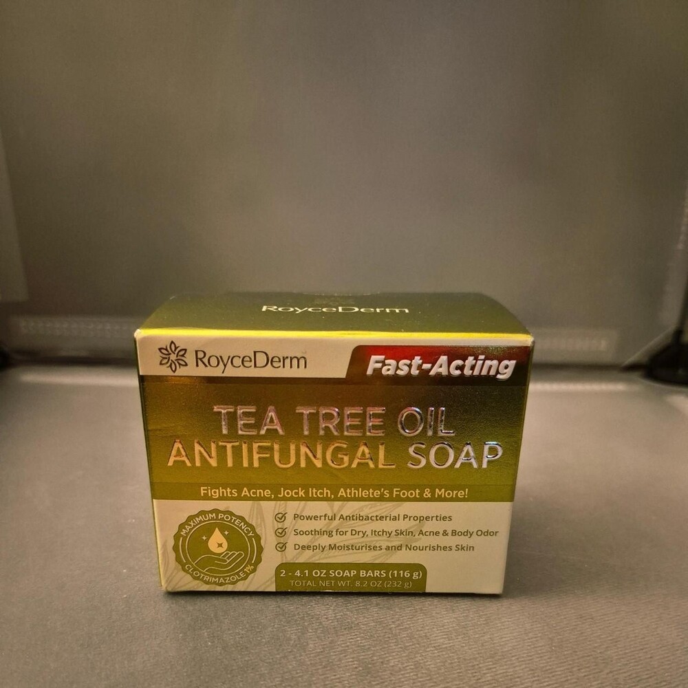 RoyceDerm Tea Tree Oil Antifungal Soap